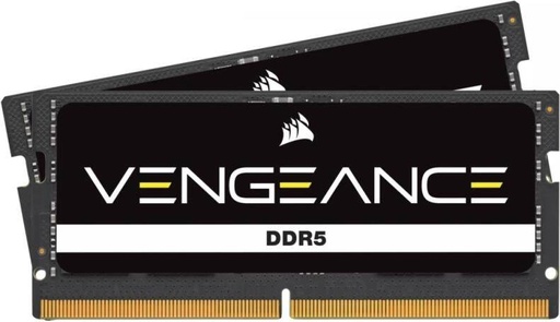 [SNR593579] Memoria sodimm ddr5 corsair cmsx8gx5m1a4800c40 8gb 2800mt/s 1x8gb negro 1.1v