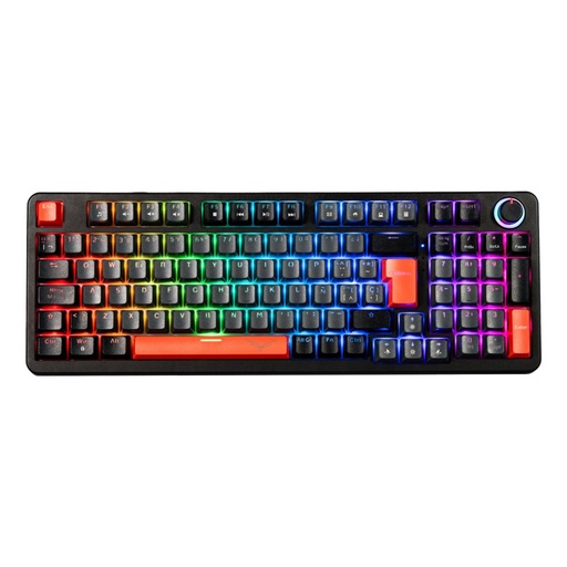 [ACC20123499] Teclado Gamer Mecánico Naceb NA-0972G LED RGB Cherry MX Brown Alámbrico USB Español