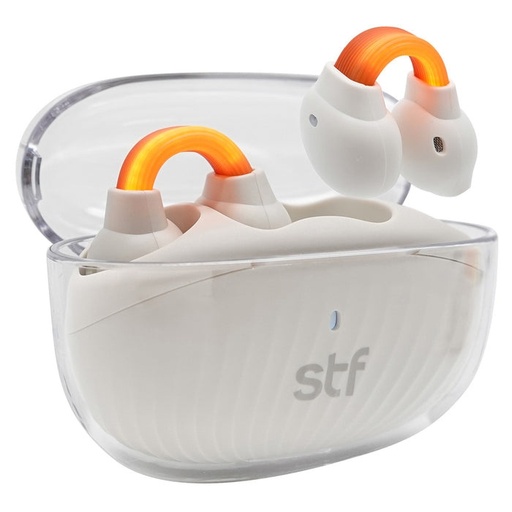 [AUD75167] STF Audífonos Intrauriculares con Micrófono Sport One Plus, Inalámbrico, Bluetooth, Blanco