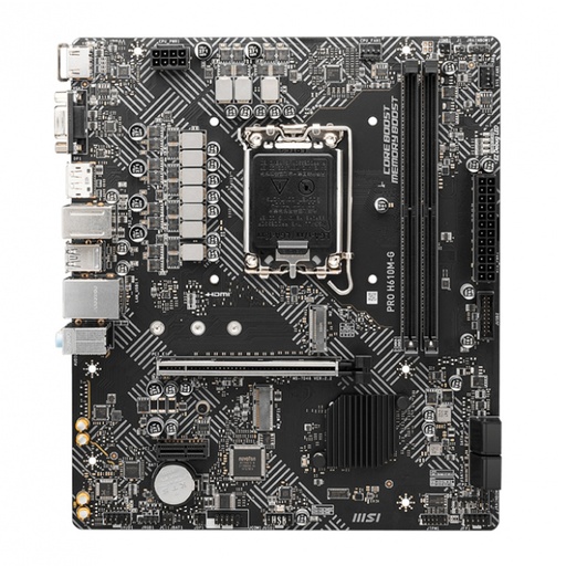 [COM80831] Tarjeta Madre MSI PRO H610M-G Micro-ATX LGA 1700 Intel H610 96GB DDR5 HDMI/DP para Intel