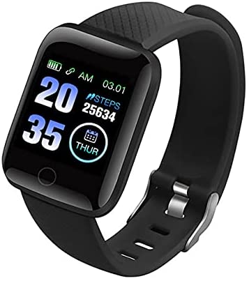 [ELE34190] Reloj Smartband Inteligente HIGHLINK Gadgets&Fun Banda Deportiva Para Notificaciones Negro