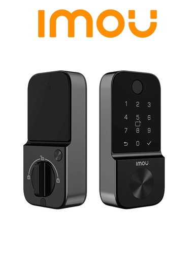 [SEC110173] Asl-cubo1 cerradura inteligente imou, chapa digital, registro de 50 huellas, wifi, para exterior, tarjeta mifare, constraseña de visitante.