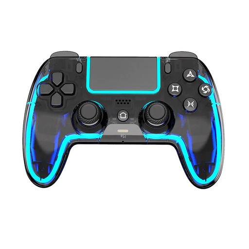 [ACC20123665] Control balam rush inalámbrico kontrol lucid g690 / bt 5.0 + alambrico / compatible ps5 , android , ios , pc / joysticks con tecnología hall 3d + doble motor + rgb / recargable 800 mah / negro