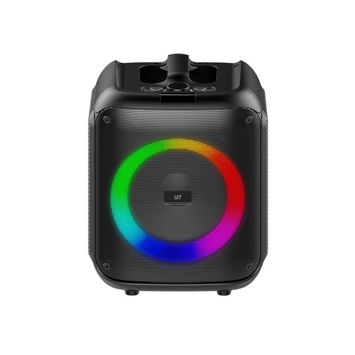 [AUD75278] STF Bocina Portátil Kube Fest, Bluetooth, Inalámbrico, 26W, Negro