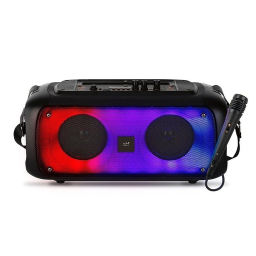 [AUD75280] STF Bocina Portátil Block Fest, Bluetooth, Inalámbrico, 10W RMS, USB, Negro