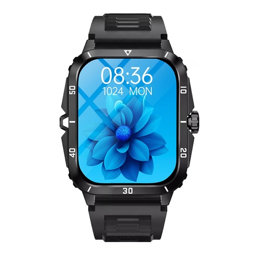 [ACC20123676] STF Smartwatch Kronos Insignia, Android/iOS, Negro - Resistente a Salpicaduras