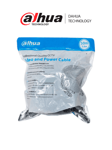 [WIR826] Bobina De Cable Para CCTV Dahua DH-PFM942I-50-5 50 Metros