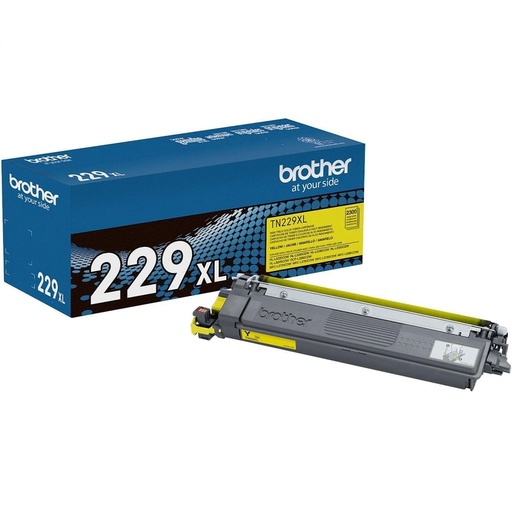 [PRI71408] Tóner Brother TN229XLY Alto Rendimiento Amarillo, 2.300 Páginas