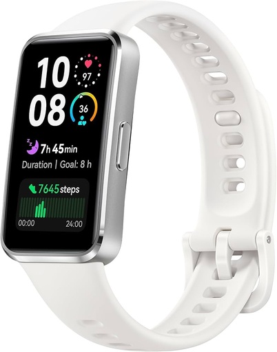 [ACC20123725] 55020ekx huawei band 10 aluminum white. caja de aleación de aluminio pulido | monitoreo de sueño avanzado | asistente de bienestar emocional -