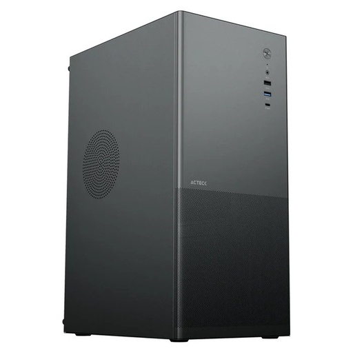 [CAB29899] Gabinete acteck rex max gm757, media-torre, soporta atx/m-atx/mini-itx, sin fuente, negro