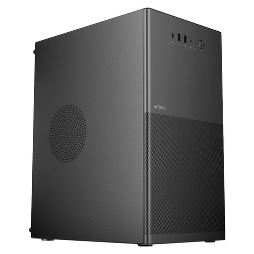 [CAB29900] Gabinete acteck rex pro fi757, mini torre, color negro, micro atx, mini itx, sin fuente.