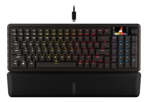 [KNM183089] Teclado mecanico corsair ch-91e901e-na vanguard 96 mlx plasma