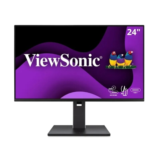 [MNS40113] Monitor ViewSonic VG2458 IPS 23.8", 1920x1080 Full HD, 100Hz, HDMI/DisplayPort, Bocinas Integradas, Negro