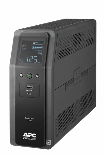 [POW681145] No Break APC BR1350M2-LM Línea Interactiva, 810W, 1350VA, Entrada 88V - 147 V, Salida 120V, 10 Contactos