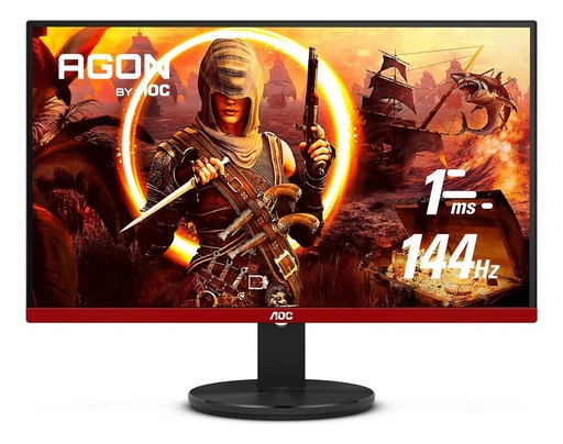 [MNS40137] Aoc Monitor Gamer 23.8 G2490vx, Full Hd, 144 Hz, 1ms Negro