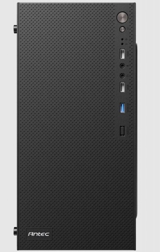 [CAB29944] Gabinete Antec ST10M TG, Midi-Tower, ATX/Micro-ATX/ITX, USB 2.0/3.0, sin Fuente, 1 Ventilador Instalado, Negro