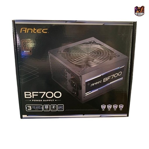[POW681169] Fuente de Poder Antec BF700 80 PLUS Bronze ATX, 24-pin ATX, 80mm, 700W