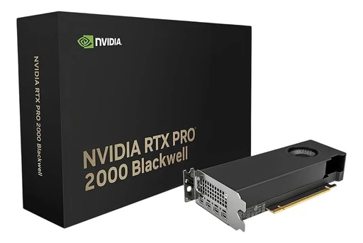[VID717192] Tarjeta de Video PNY NVIDIA RTX PRO 2000 Blackwell, 16GB 128-bit GDDR7, PCI Express x8 5.0
