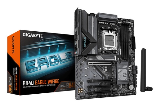 [MOB71026] Tarjeta madre gigabyte atx b840 eagle wf6e - ddr5