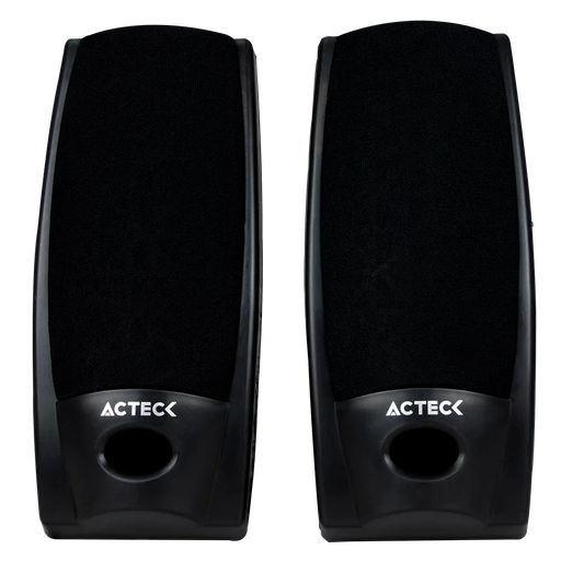 [AUD75522] Bocinas acteck ax-2500, alambrico, 2.0 canales, negro