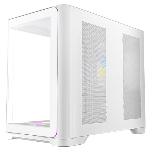 [CAB30040] Gabinete antec c5 curve argb. midi tower, 4x ventilador 120 mm, compatible btc, blanco