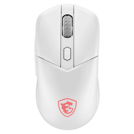 [KNM183185] Mouse Optico Msi Versa 300, 6 Botones, 8000 Dpi, Rf Wireless, Bluetooth, Blanco
