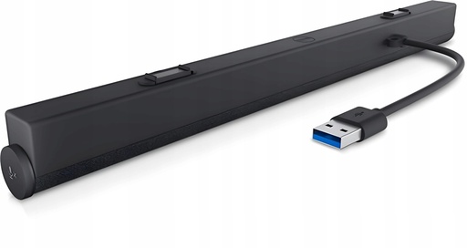 [AUD75560] Dell Barra de Sonido SB521A, Alámbrico, 3.6W RMS, USB, Negro