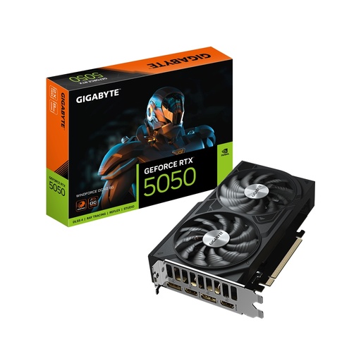 [ACC20124272] Tarjeta de Video Gigabyte NVIDIA GeForce RTX 5050, 8GB 128-bit GDDR6, PCI Express 5.0