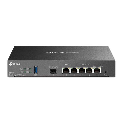 [NET306044] Router omada by tp-link gigabit vpn 1× gigabit sfp wan port 1× gigabit rj45 wan port 2× gigabit wan/lan rj45