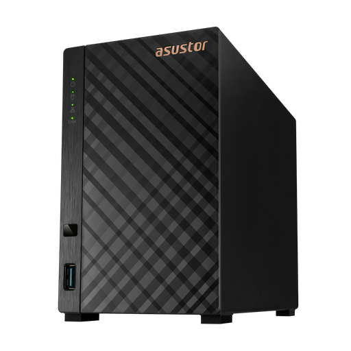 [COM81776] Asustor AS1202T NAS, 2 Bahías, Realtek RTD1619B, 1GB RAM, SATA, máx 36TB
