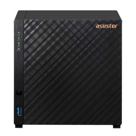 [COM81777] Asustor AS1204T NAS, 4 Bahías, Realtek RTD1619B, 1GB RAM, SATA, máx 80TB