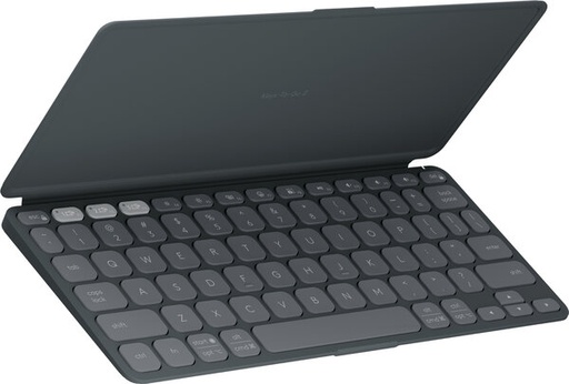 [KNM183194] Teclado Logitech Keys To Go 2 75%, Inalámbrico, Bluetooth, Gris, Inglés