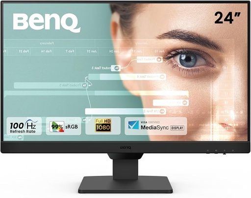[MNS40412] Monitor benq gw2490e 23.8" 1920 x 1080 bocinas integradas 2w x2 hdmi x2 dp x1