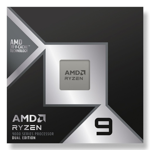 [PRO220222] Procesador AMD Ryzen 9 9950X3D2 con AMD Radeon Graphics, Socket AM5, 5.6GHz, 16 Núcleos, 192MB Caché - No incluye Disipador