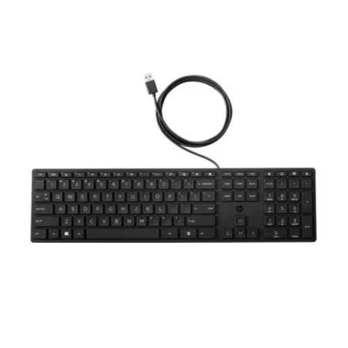 [COM81805] Teclado HP 320K, Alámbrico, USB, Negro, Español