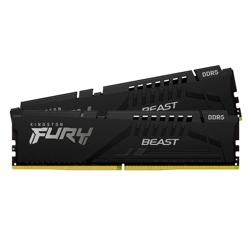 [SNR594024] Memoria dimm ddr5 kingston kf552c40bbk2-32 32gb 2x16gb 5200mhz fury beast black