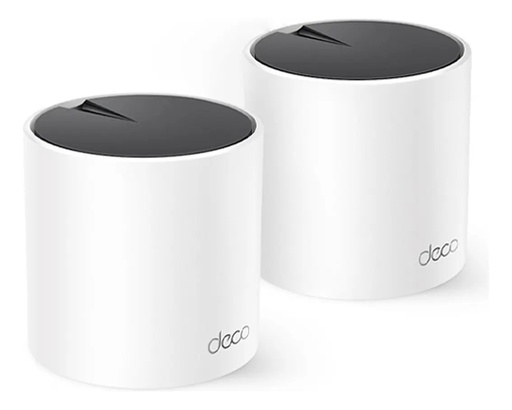 [NET306112] Router TP-Link de Banda Dual Deco X55 AX3000 con Wi-Fi Mesh, 2402 Mbit/s, 3x RJ-45, 2.4/5GHz, 4 Antenas Internas - 2 Piezas