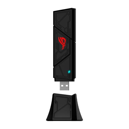 [ACC20361610] Adaptador de Red ASUS ROG USB-BE92 / WiFi 7 BE6500 / USB 3.2 / Dual Band / Gaming Adapter / MU-MIMO / WPA3 / USB-BE92