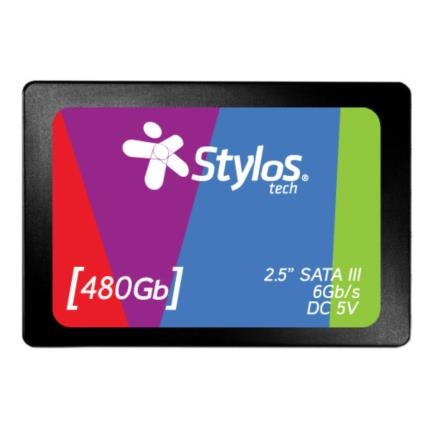[SSD728] SSD Stylos STMSSD3B, 480GB, 2.5", 510 MB/s Escritura, 560 MB/s Lectura, SATA III