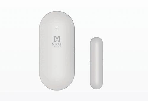 [SEC2752] Contacto magnetico sensor para puerta y ventana inalambrico de doble disparo frecuencia 433mhz para alarma marca mirati