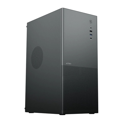[CAB30121] Gabinete Acteck AC-943994, Midi-Tower, ATX/Micro-ATX/Mini-ITX, USB 2.0/3.0, sin Fuente, sin Ventiladores Instalados, Negro