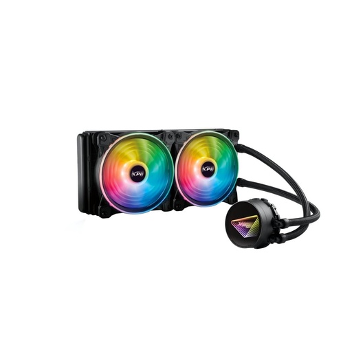 [COO125903] XPG LEVANTE X 240 Enfriamiento Líquido para CPU, 2x 120mm, hasta 2000RPM, Negro