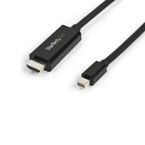 [ACC698690] Cable Mini DisplayPort 1.2 StarTech DisplayPort Macho - HDMI Macho Ultra HD 4K 30Hz 3 Metros