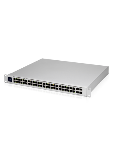 [NET1943] Ubiquiti usw-pro-48-poe - unifi switch gigabit poe pro / 48 puertos poe gigabit ethernet / 4 puertos sfp 1-10g / poe 600 watts /