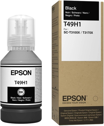 [PRI3398] Tanque de Tinta Epson T49H Negro 140ml