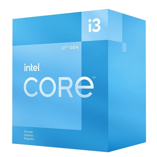 [PRO23099] Procesador Intel Core i3 12100F 12a Generación 4 Núcleos 12 Hilos 4.3GHz