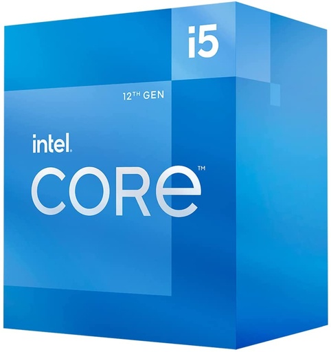 [PRO23101] Procesador Intel Core i5 12400F 12a Generación sin Gráficos 6 Núcleos 12 Hilos 4.4GHz