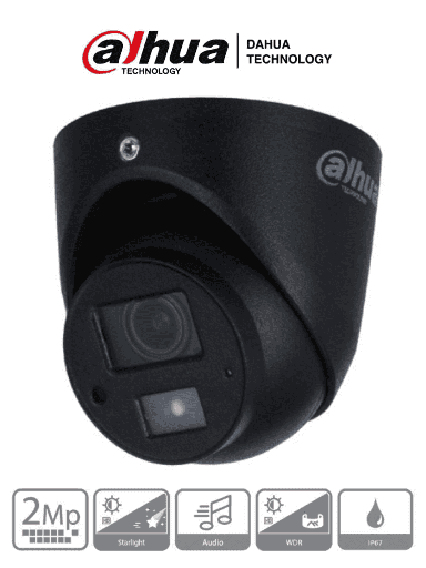 [SEC2849] Dahua hac-hdw1231g-a - camara mini domo de 2 megapixeles/ super adapt/ diseño compacto/ lente de 2.8mm/ 102° de apertura/ microf