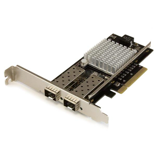 [ACC698777] Tarjeta pci express de red de fibra de 10gb con 2 puertos de sfp+ abiertos - startech.com mod. pex20000sfpi