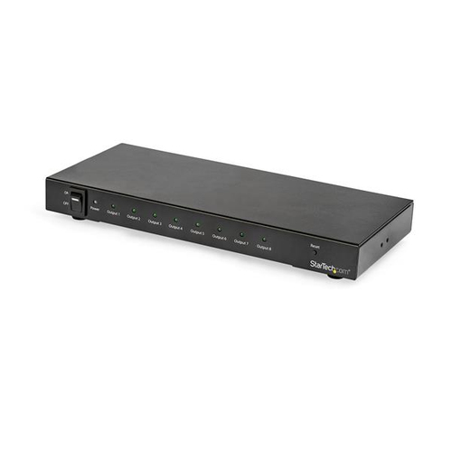 [ACC698801] Divisor splitter hdmi de 8 puertos - 4k 60hz con audio 7.1 - startech.com mod. st128hd20